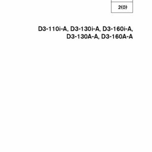 7742936 M.ATELIER D3-110, D3-130, D3-160 (01-2005)